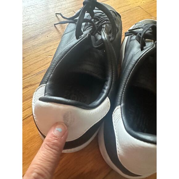 New Balance Court Shoes | Black White Gum Skate Sneakers | Men’s Size 10 - Picture 6 of 11